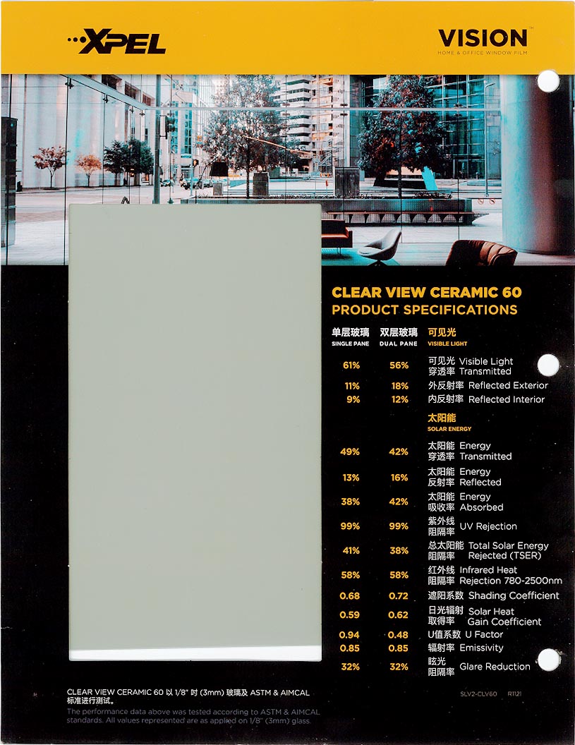 CLEAR VIEW CERAMIC 60